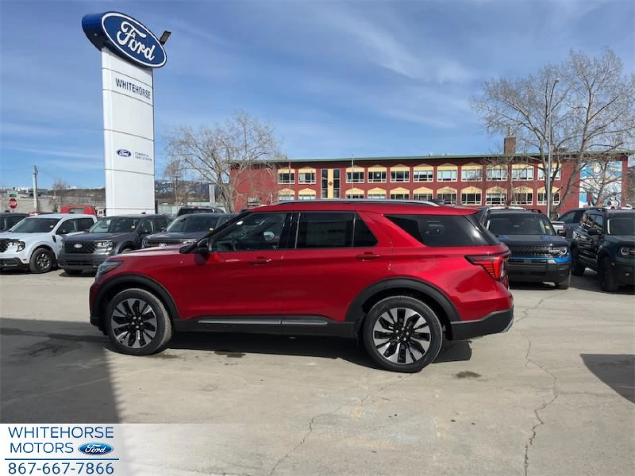 2026 Ford Explorer Platinum Main Image