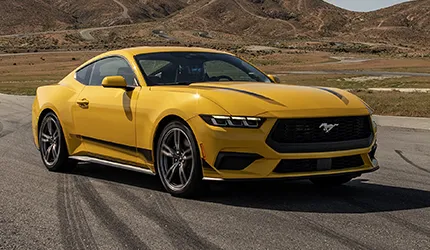 Bannière de New 2024 Mustang EcoBoost Convertible in Whitehorse